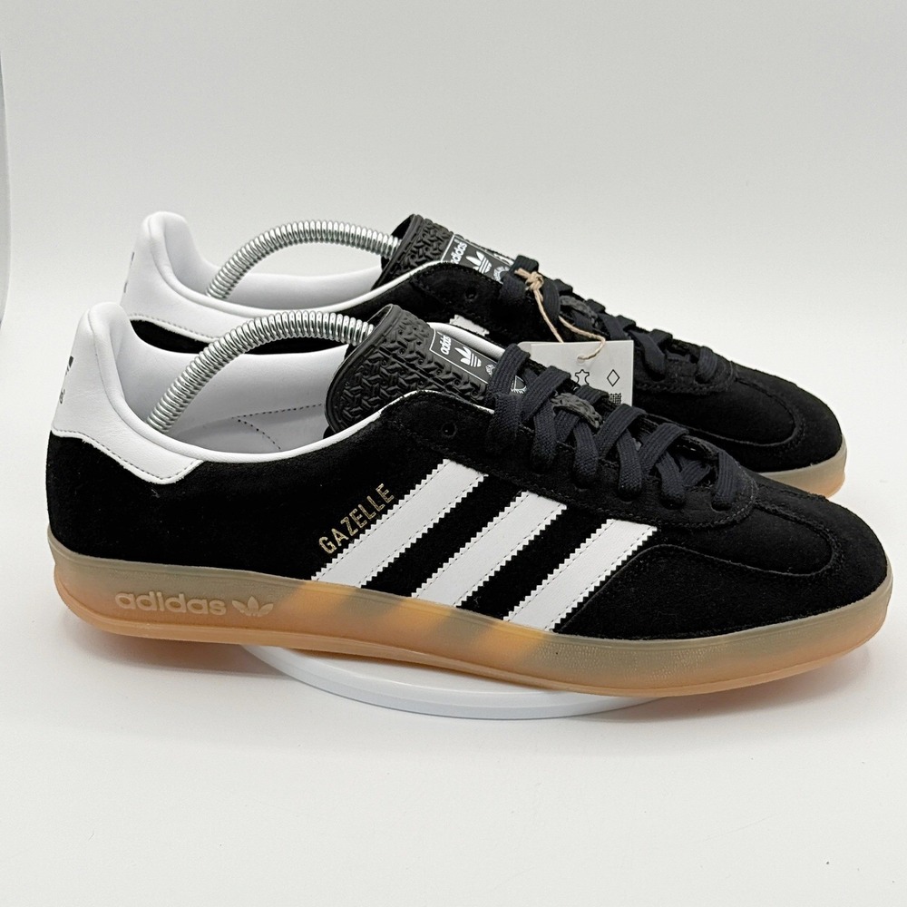 Adidas Gazelle Indoor 'Black White Gum' / Size 8 Mens / JI2060 New